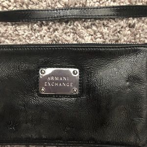 Armani exchange clutch